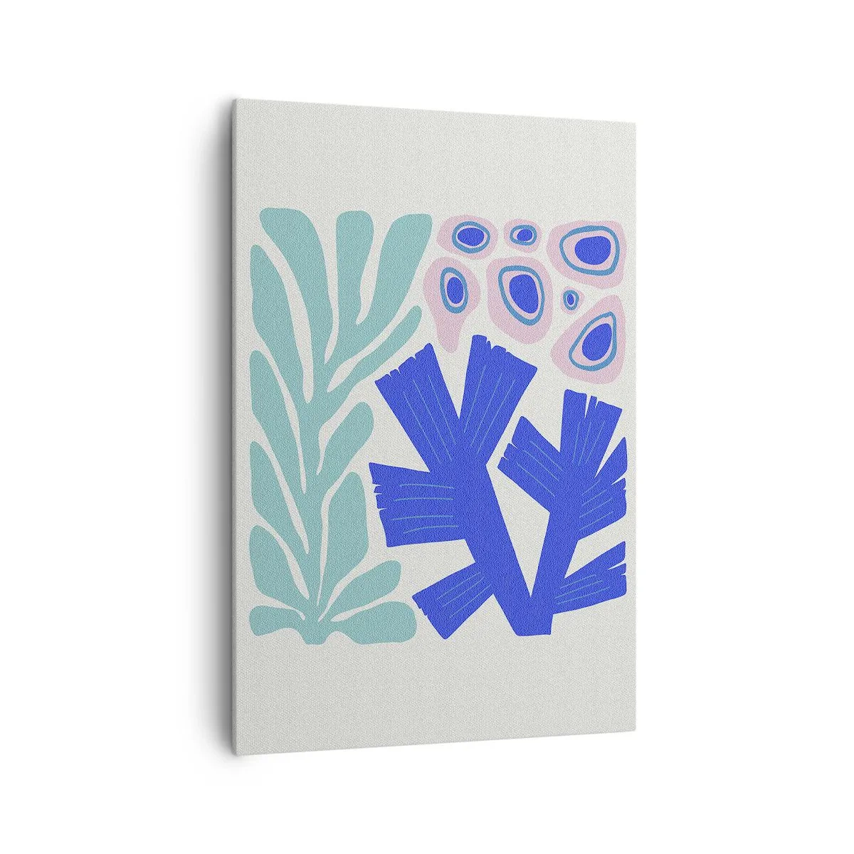 Bild auf Leinwand - Leinwandbild - Unterwassergarten - 70x100 cm