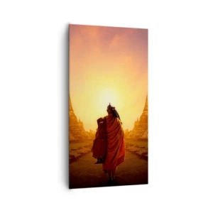 Bild auf Leinwand - Leinwandbild - In Frieden für die Ewigkeit - 65x120 cm