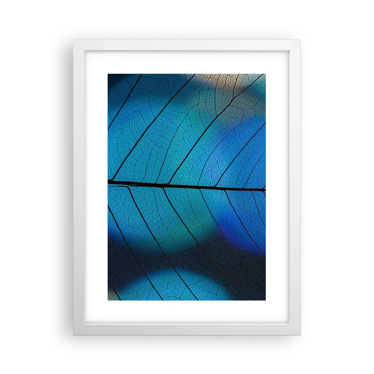 Poster in einem weißen Rahmen - Komplizierte Konstruktion - 30x40 cm