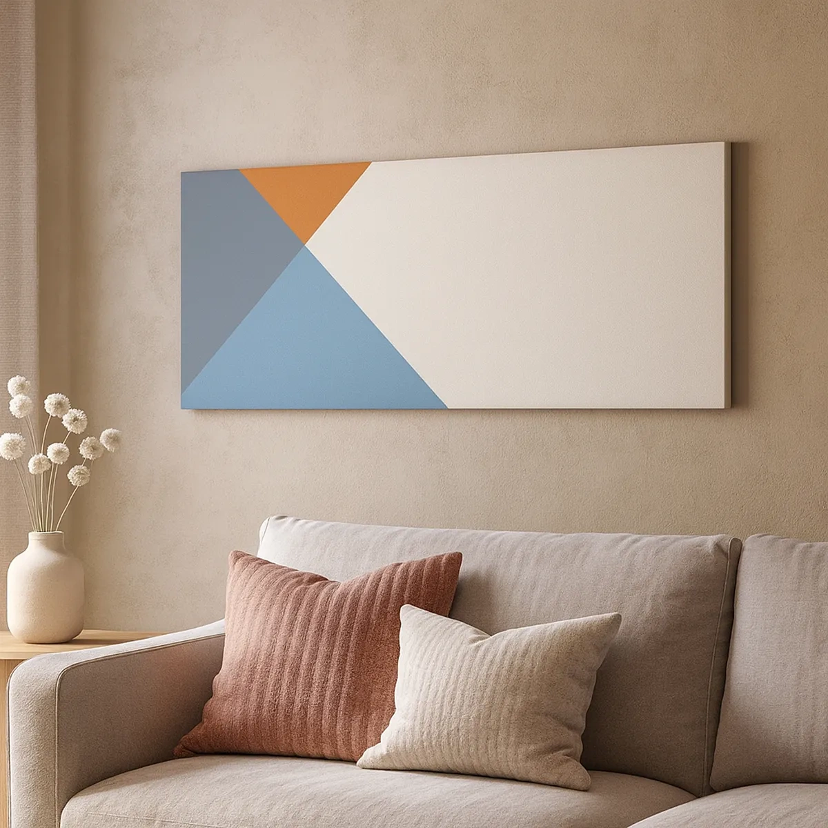 Bild auf Leinwand - Leinwandbild - In einem Winkel… - 30x30 cm