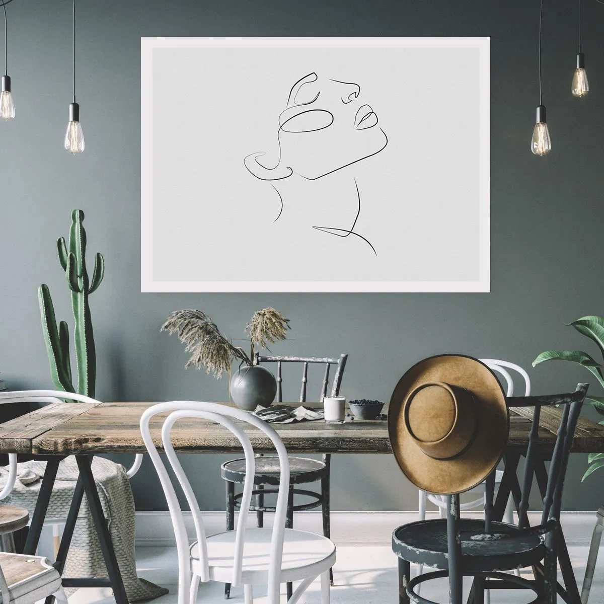 Poster - Die Drehungen und Wendungen der Träume - 40x30 cm