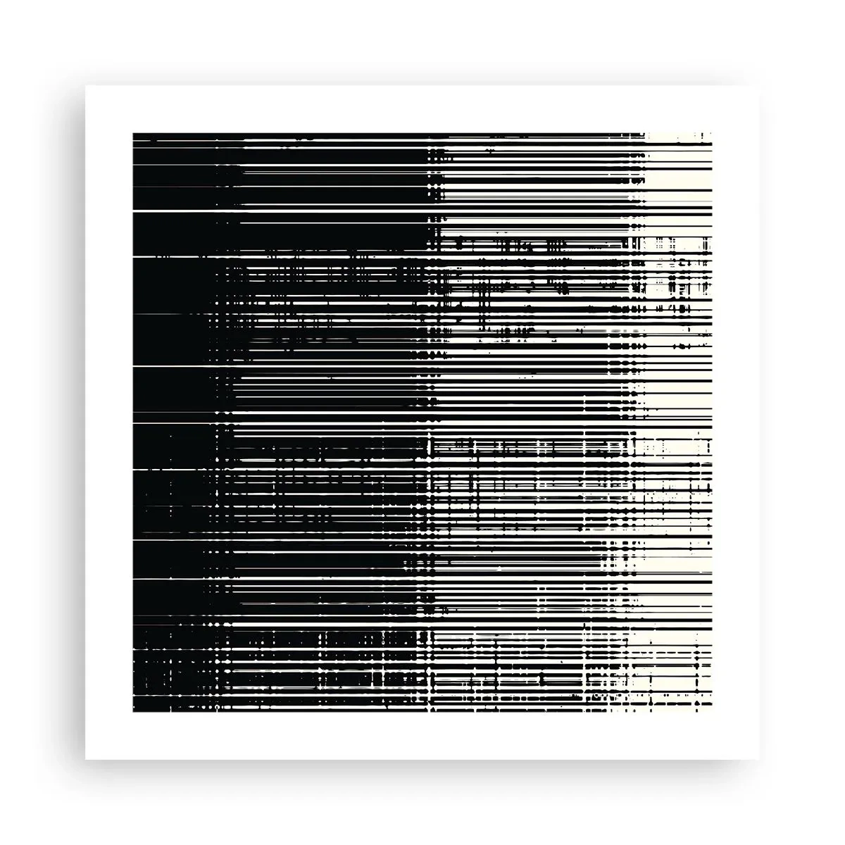 Poster - Wellen und Vibrationen - 50x50 cm