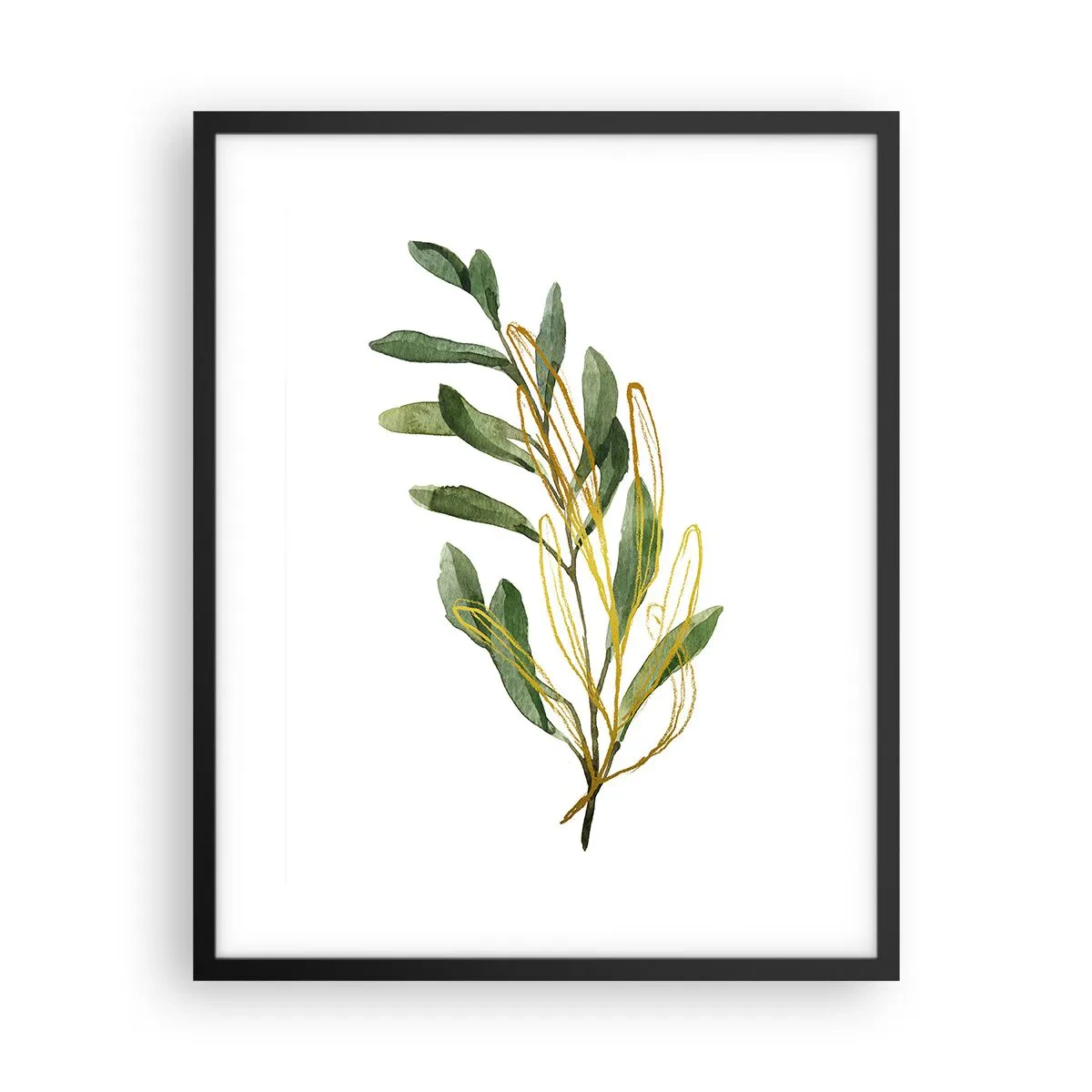 Poster in einem schwarzem Rahmen - Alles was gut ist - 40x50 cm