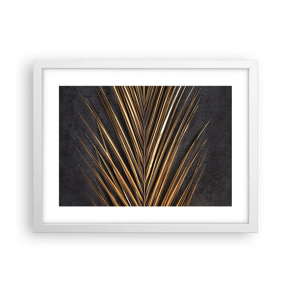 Poster in einem weißen Rahmen - Das Gold der Tropen - 40x30 cm