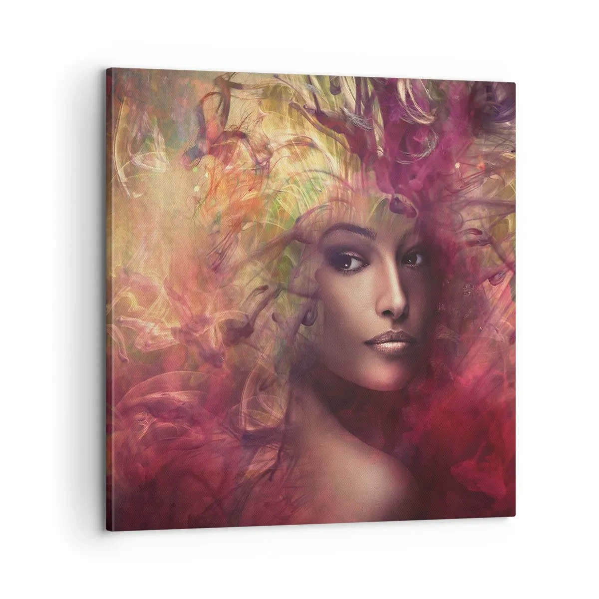 Bild auf Leinwand - Leinwandbild - Ich bin hier! - 60x60 cm