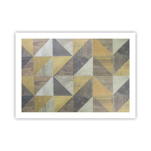 Poster - Am Winkel des Dreiecks - 70x50 cm