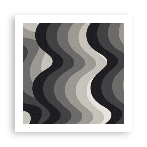 Poster - Eine Welle nach der anderen - 50x50 cm