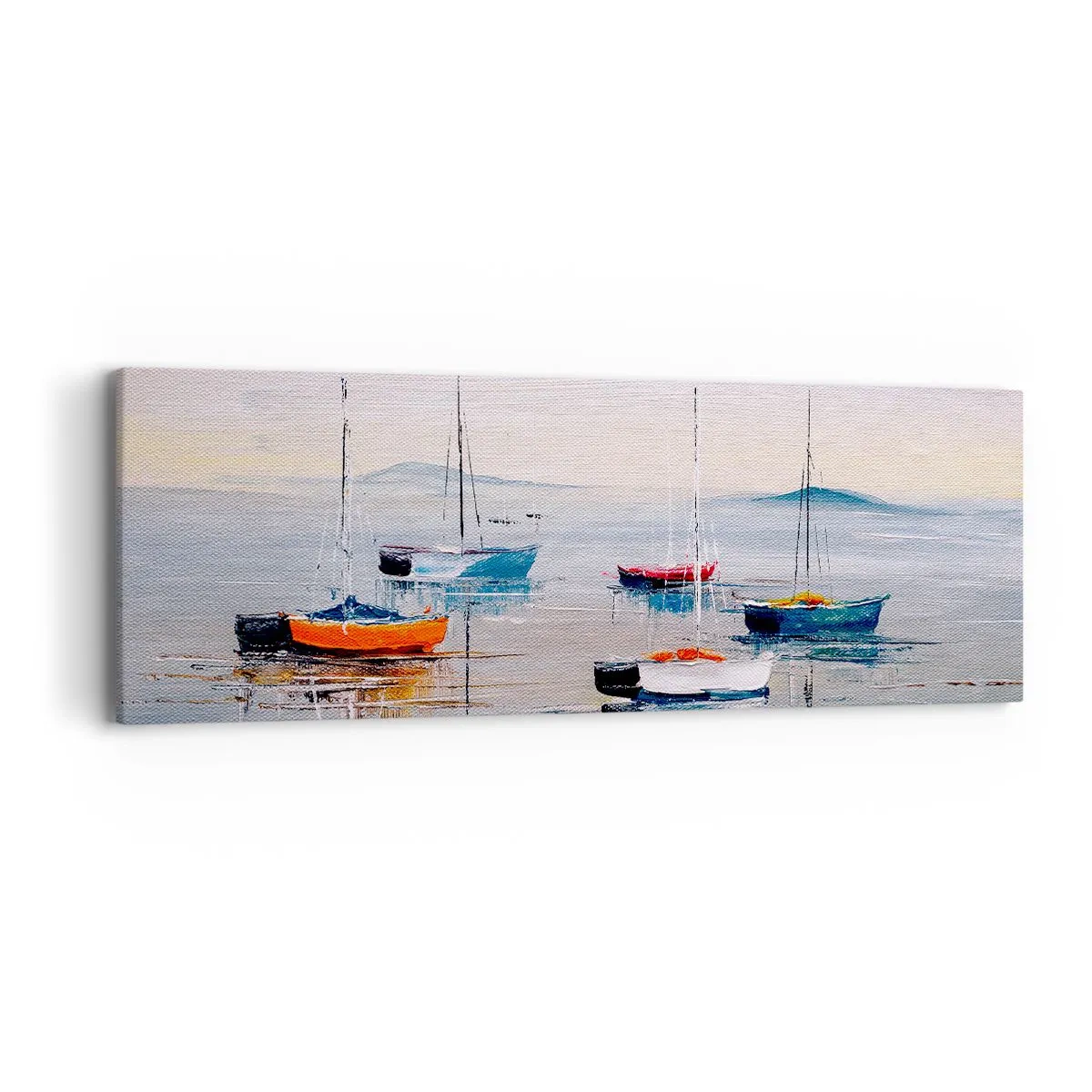 Bild auf Leinwand - Leinwandbild - Wohlverdiente Ruhe - 90x30 cm