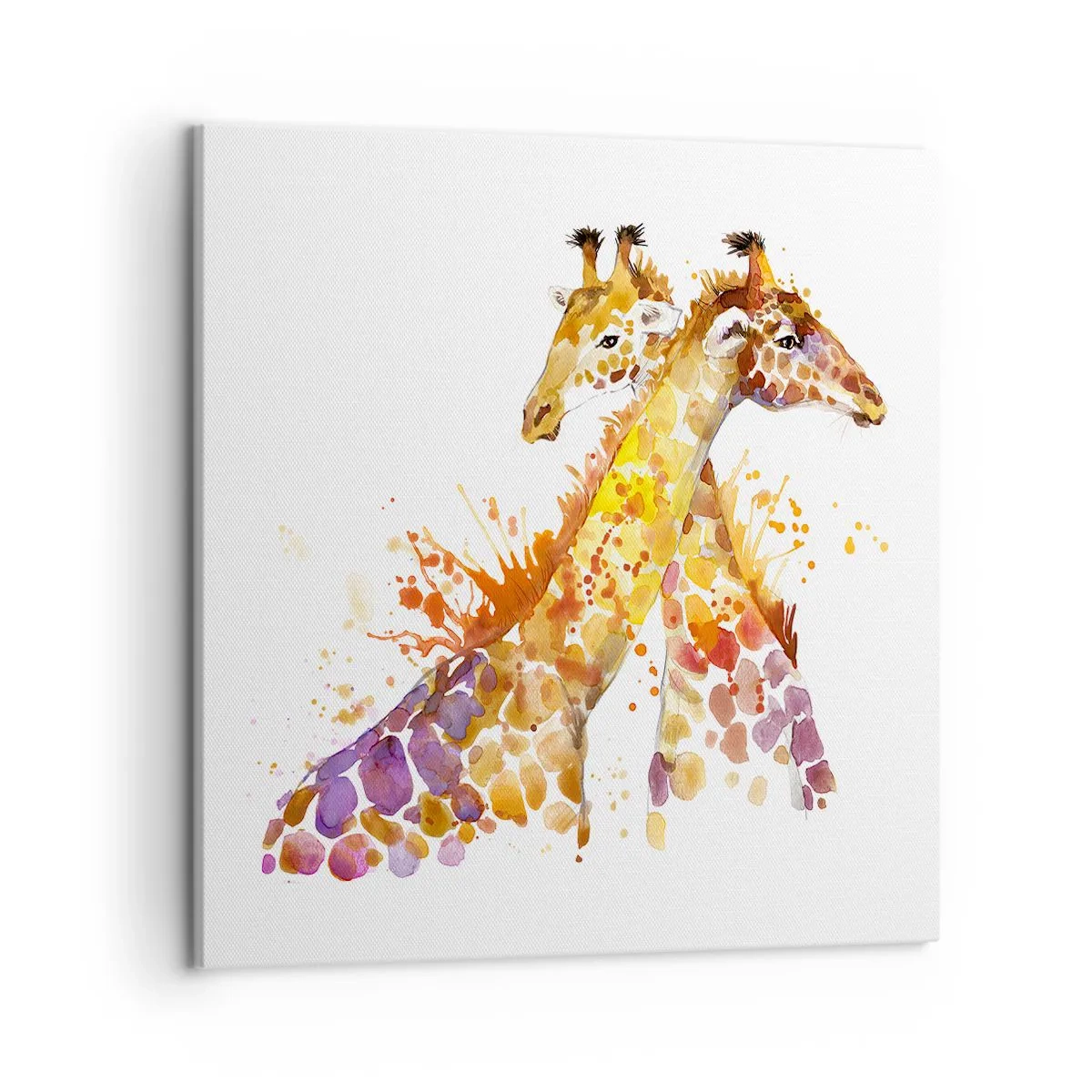 Bild auf Leinwand - Leinwandbild - Ist es Freundschaft oder ist es Baby? - 50x50 cm