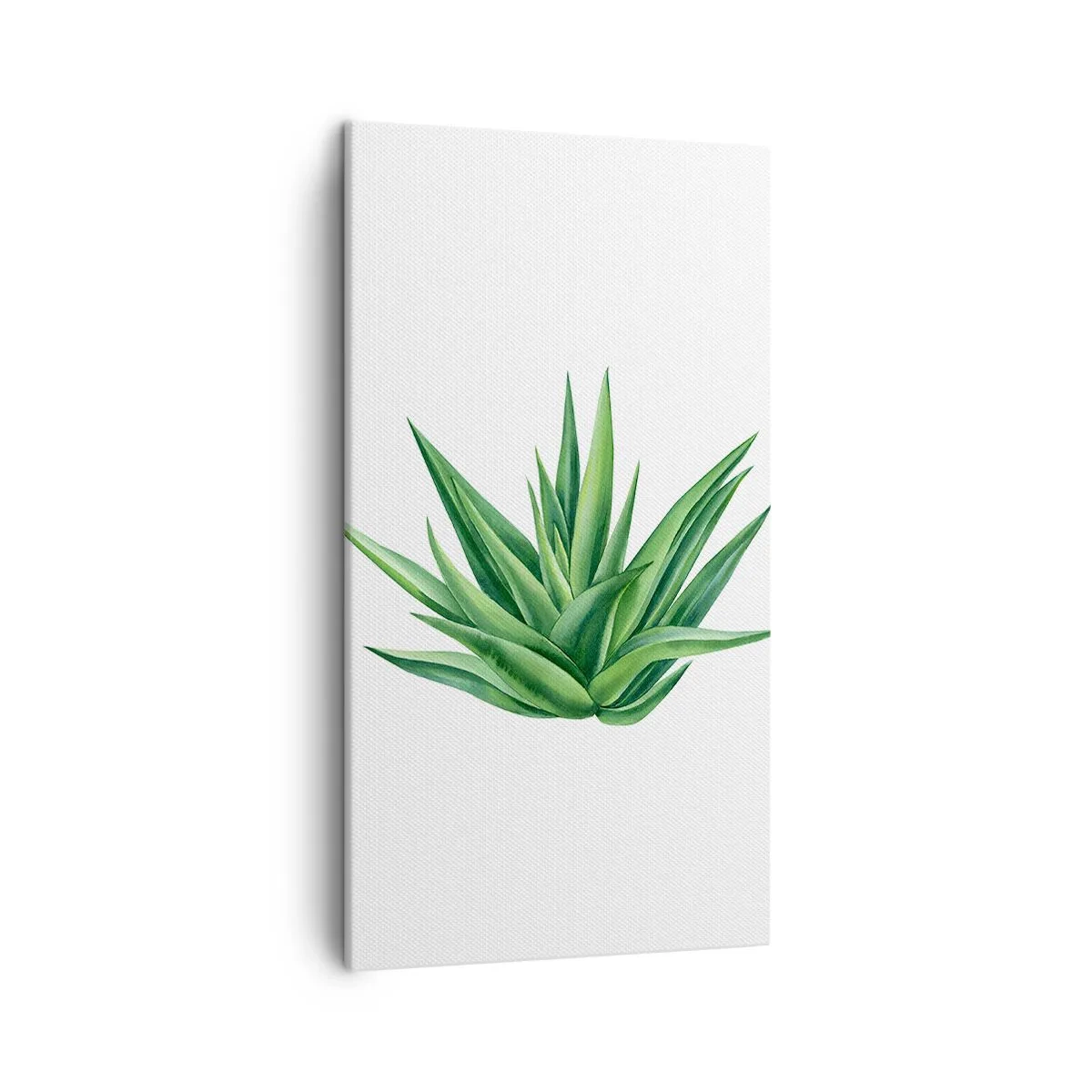 Bild auf Leinwand - Leinwandbild - Grün – Kraft – Leben - 45x80 cm