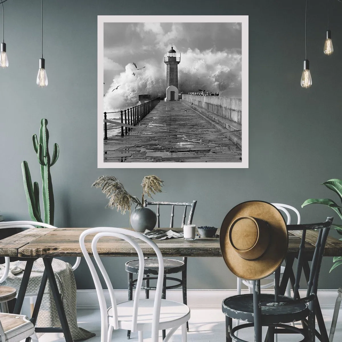 Poster - Furchtlos - 30x30 cm