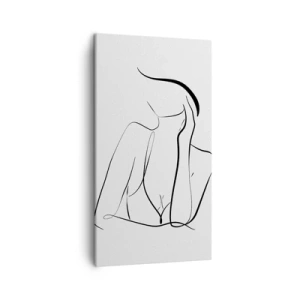 Bild auf Leinwand - Leinwandbild - Auf der Traumwelle - 45x80 cm