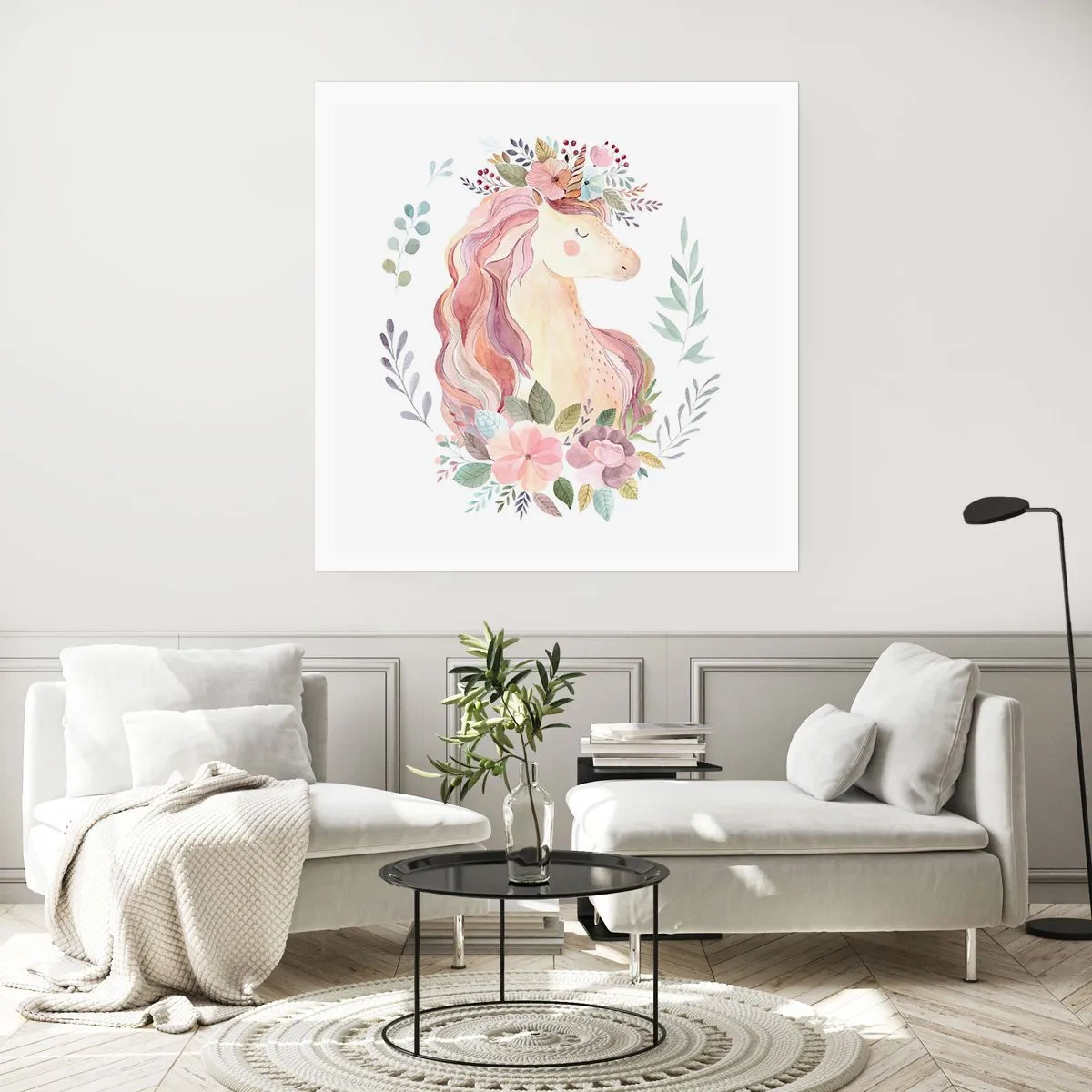 Poster - Eine Einladung in die Welt der Märchen - 50x50 cm