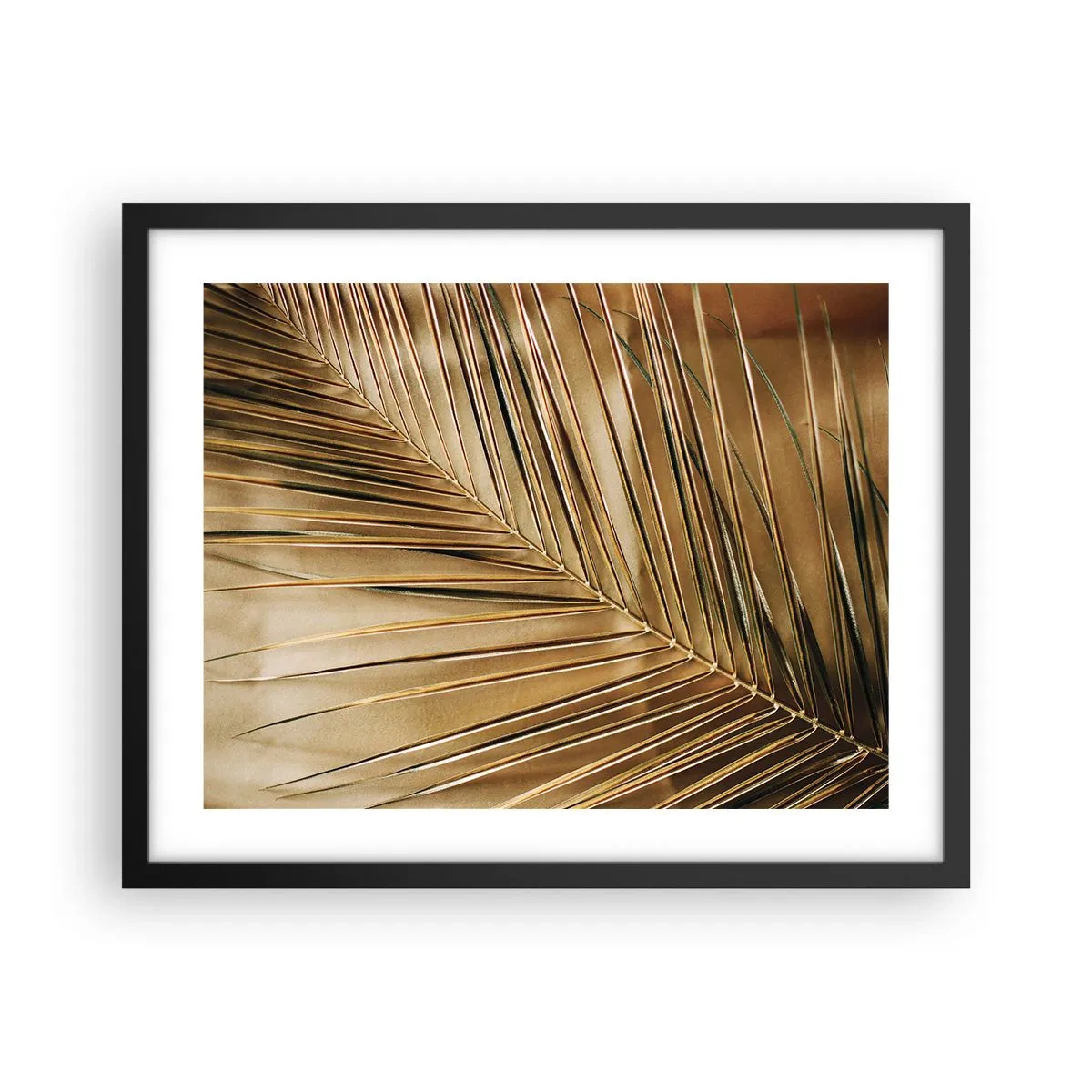 Poster in einem schwarzem Rahmen - Natürliche Kolonnade - 50x40 cm