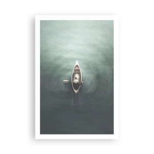 Poster - Durch den Mondsee - 61x91 cm