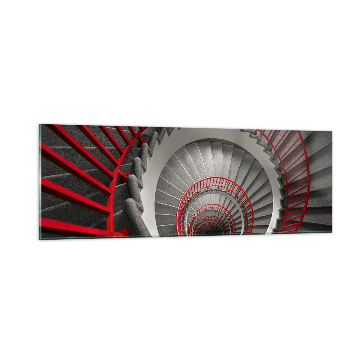 Glasbild - Bild auf glas - Architekturspaß - 90x30 cm