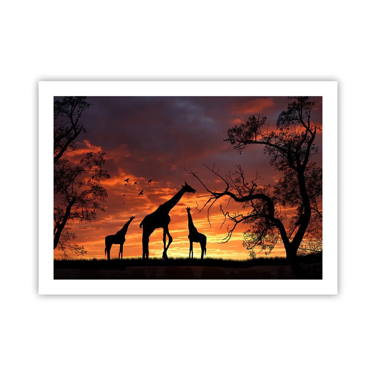 Poster - Ein kleines Abendessen mit deinen Liebsten - 70x50 cm