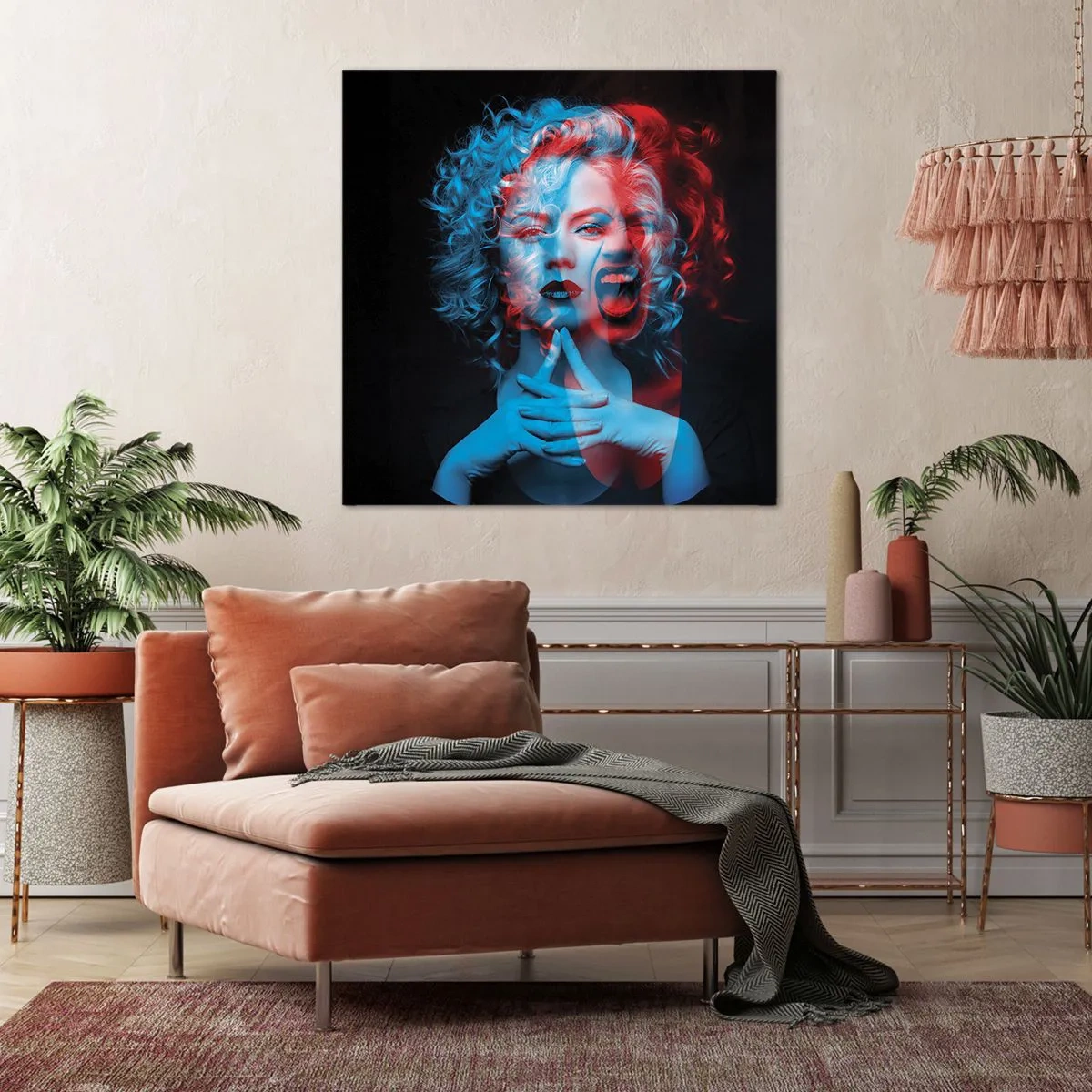 Bild auf Leinwand - Leinwandbild - Alter Ego - 50x50 cm