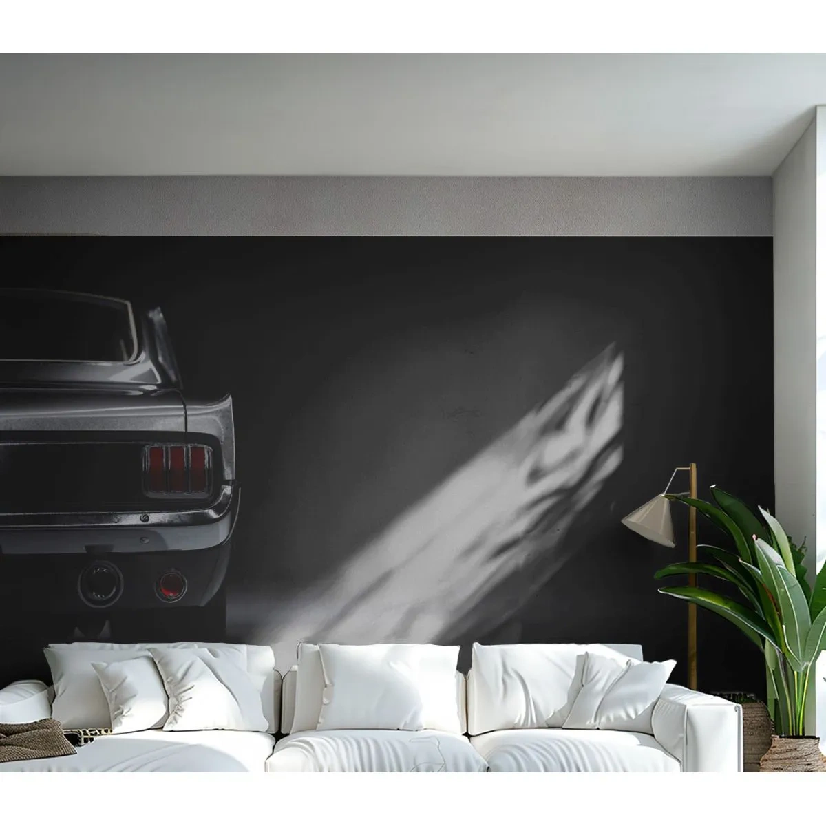 Fototapete Premium Canvas - Charme des Klassikers - Auto, Retro, Auto - 300x210 cm