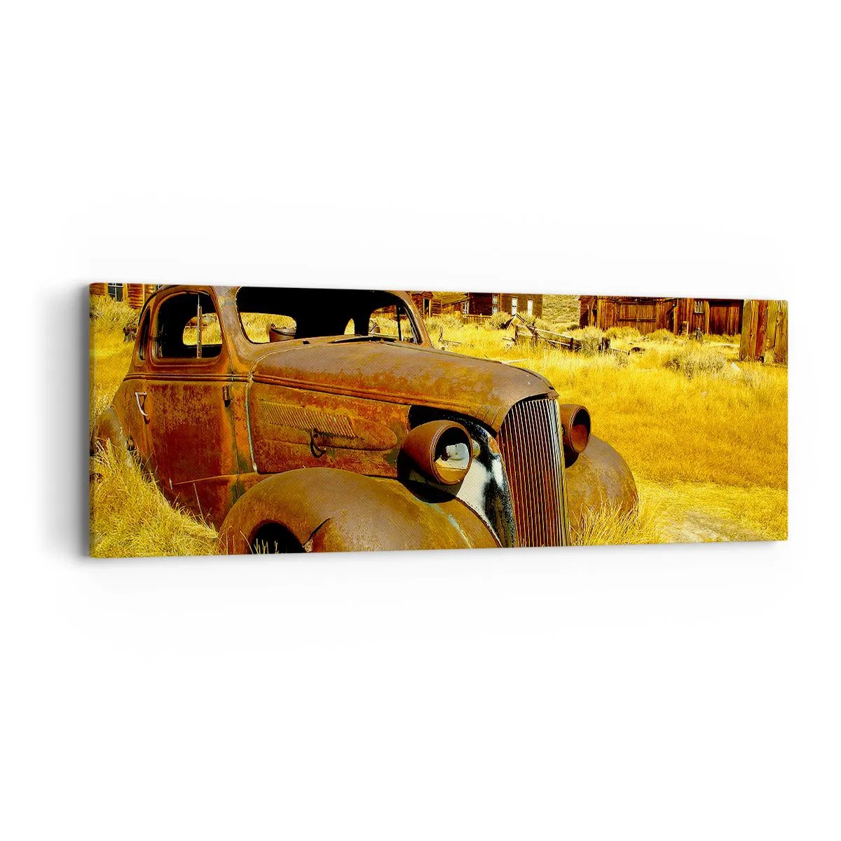 Bild auf Leinwand - Leinwandbild - Eine wohlverdiente Ruhe - 90x30 cm