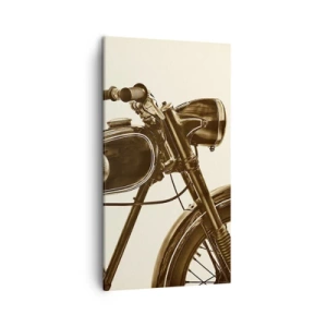 Bild auf Leinwand - Leinwandbild - Sehnsucht nach den Klassikern - 45x80 cm