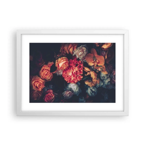 Poster in einem weißen Rahmen - Wie bei den holländischen Meistern - 40x30 cm