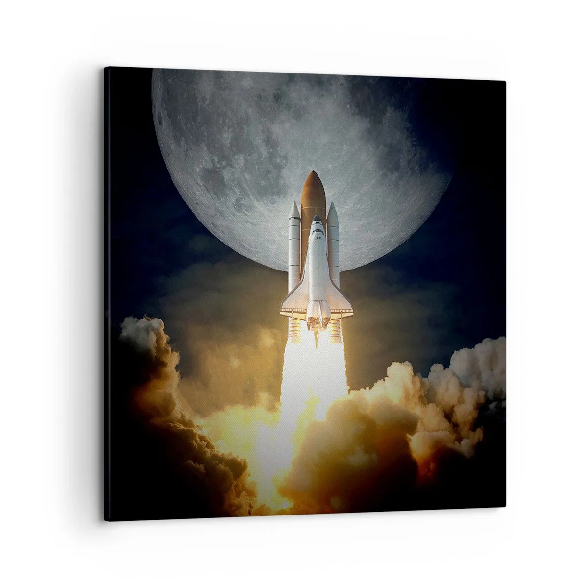 Bild auf Leinwand - Leinwandbild - Beginn eines überirdischen Abenteuers - 50x50 cm