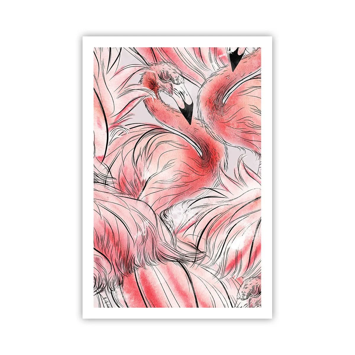 Poster - Bird Corps de Ballet - 61x91 cm