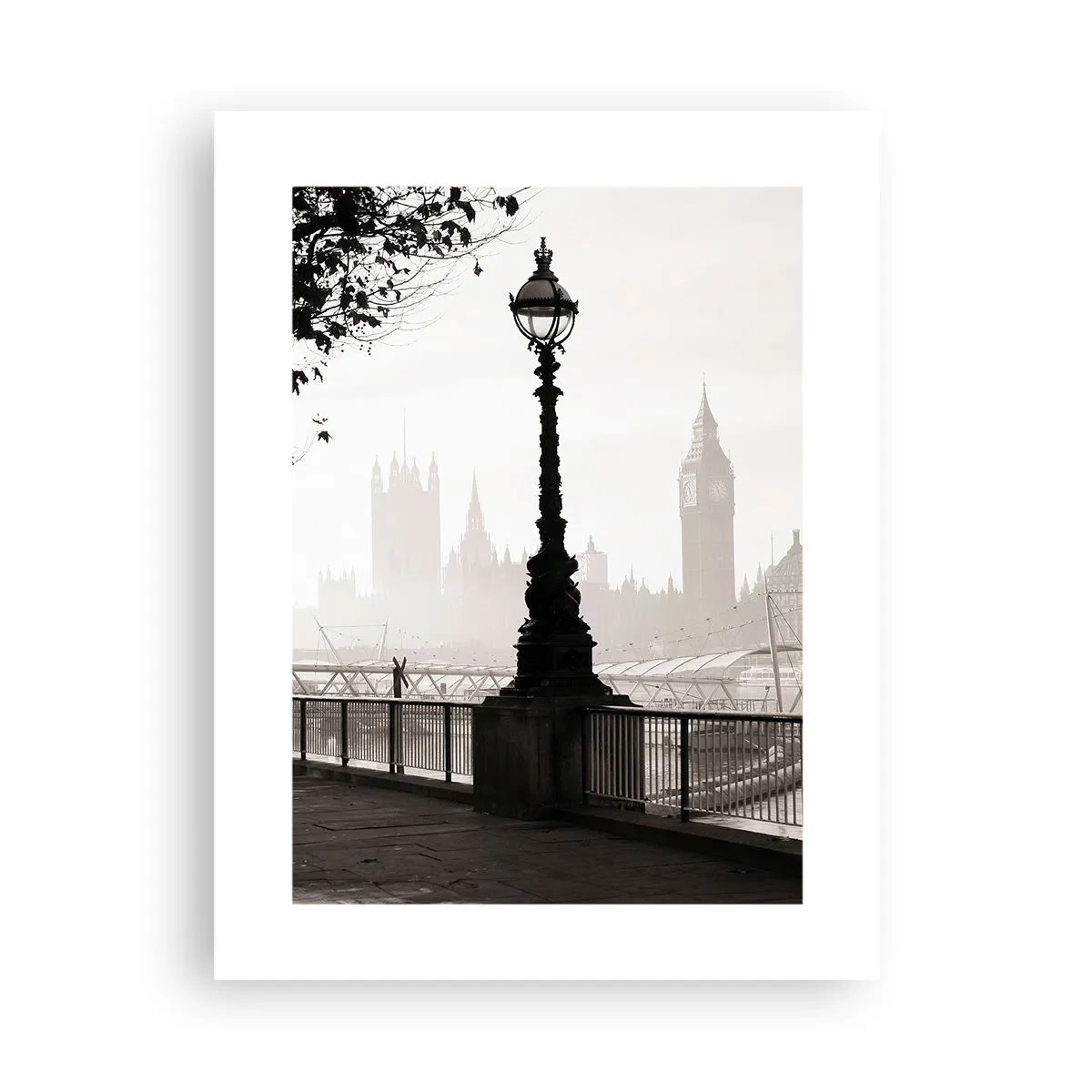 Poster - Londoner Morgen - 30x40 cm