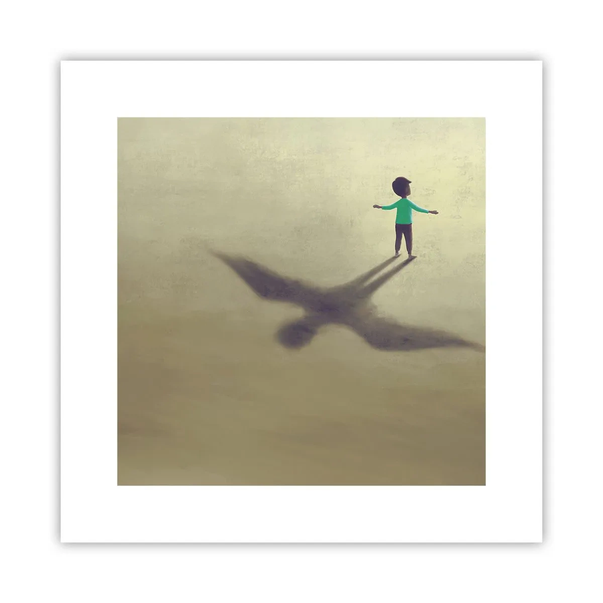 Poster - Der Held der Zukunft - 30x30 cm