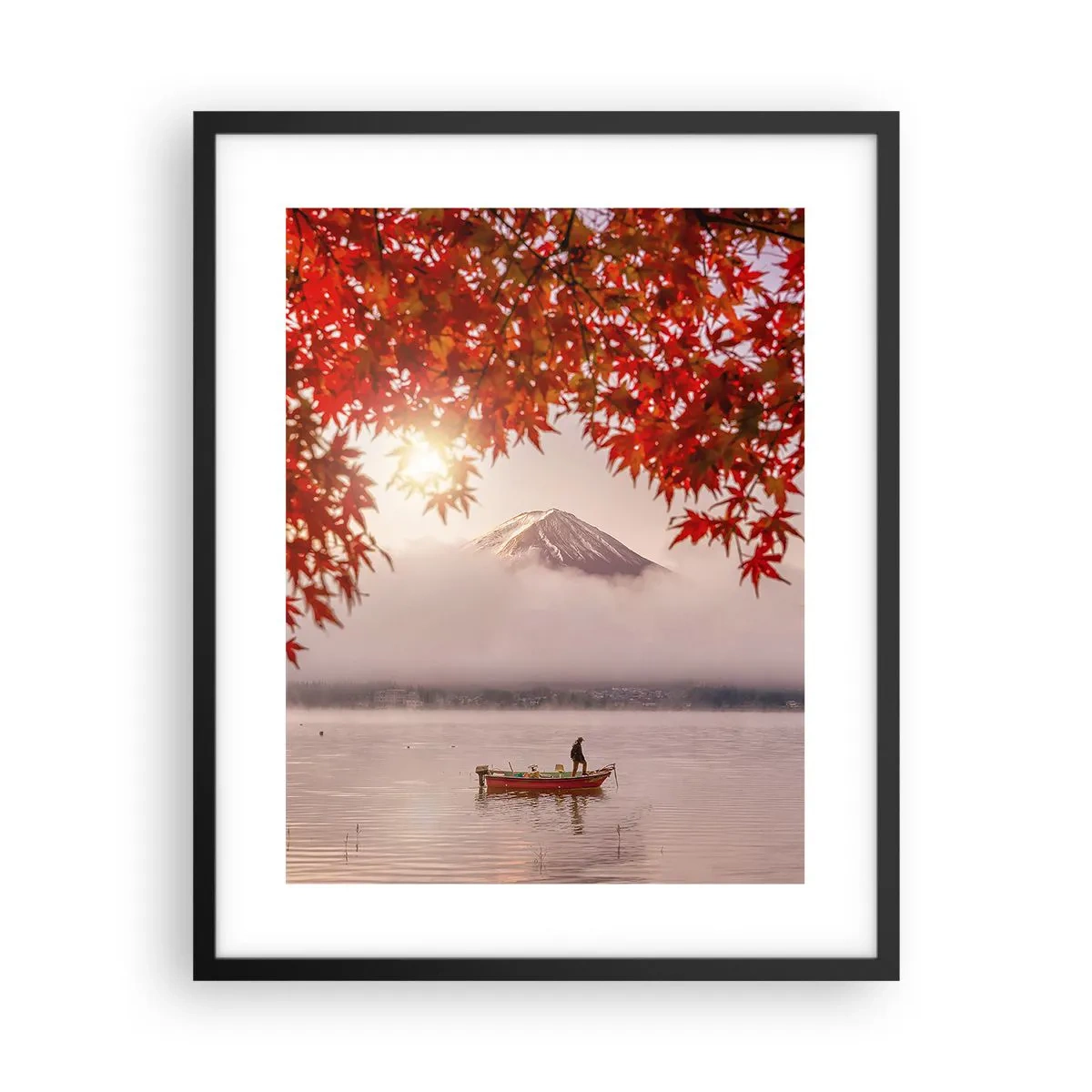 Poster in einem schwarzem Rahmen - Im japanischen Klima - 40x50 cm