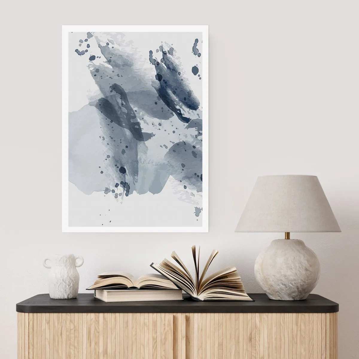 Poster - Eine Studie über die Natur des Wassers - 30x40 cm