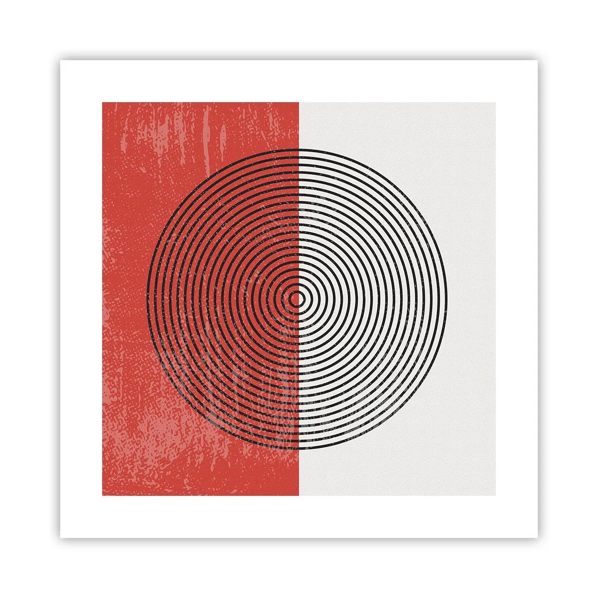 Poster - Auf den Punkt gebracht - 40x40 cm