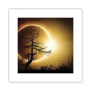 Poster - Totale Finsternis - 30x30 cm