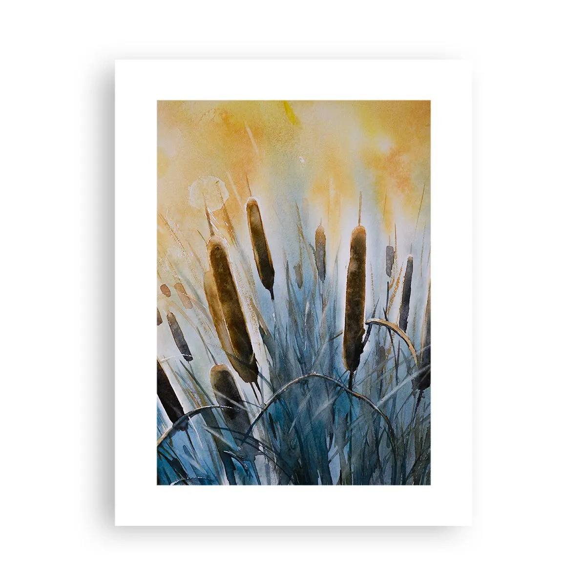 Poster - Die Kälte des Wassers, die Hitze der Sonne - 30x40 cm