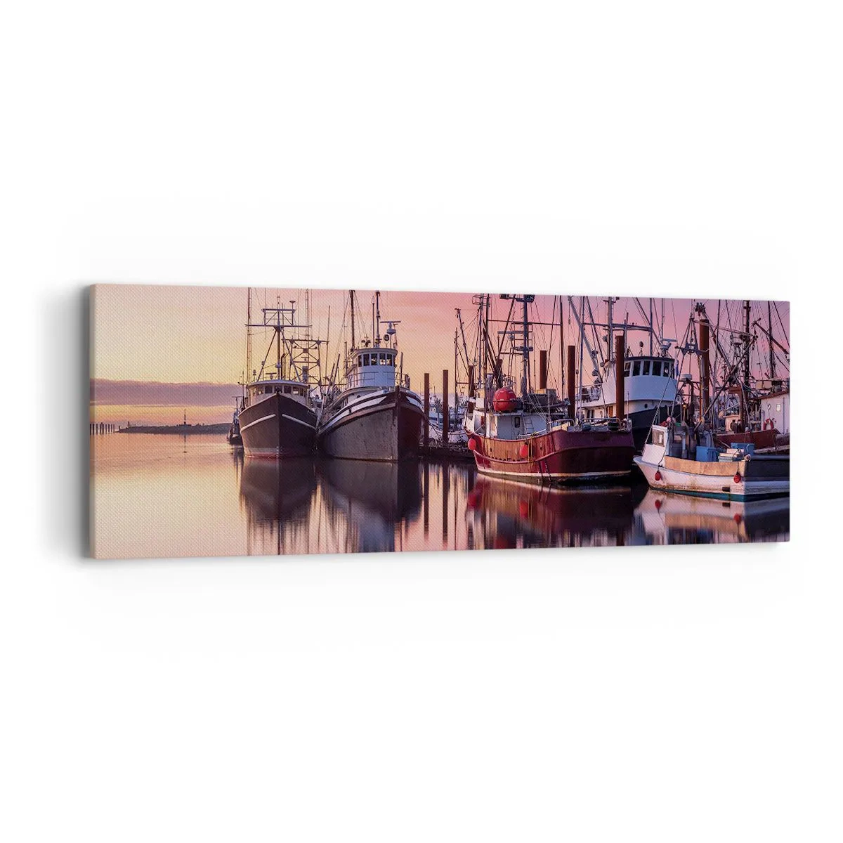 Bild auf Leinwand - Leinwandbild - Vor dem nächsten Tag - 90x30 cm