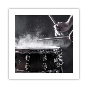 Poster - Der Puls der Musik - 40x40 cm