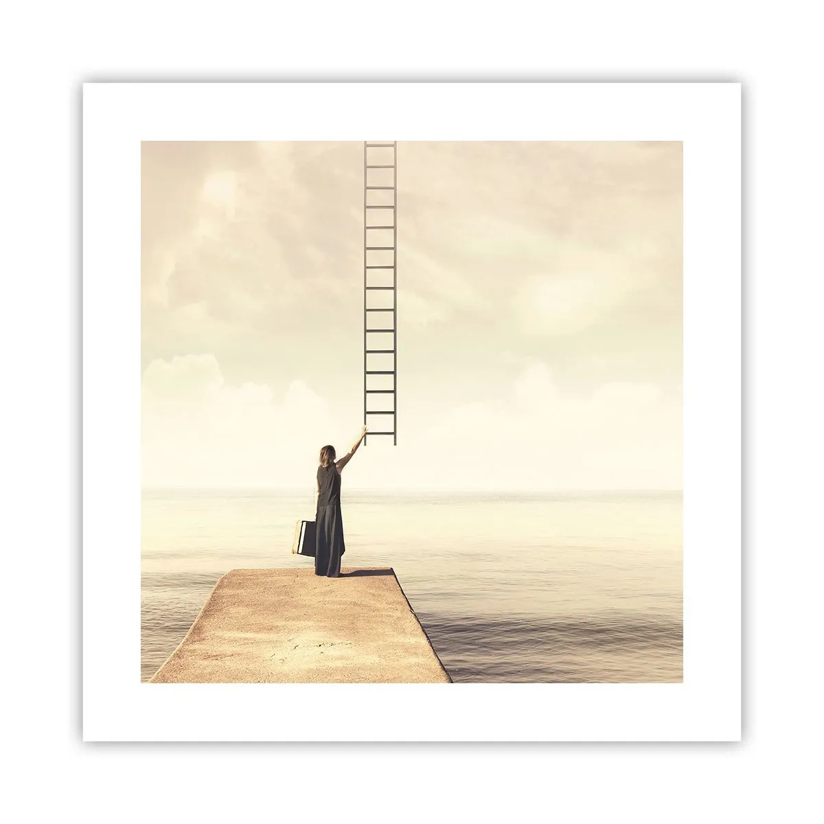 Poster - Eine magische Reise - 40x40 cm