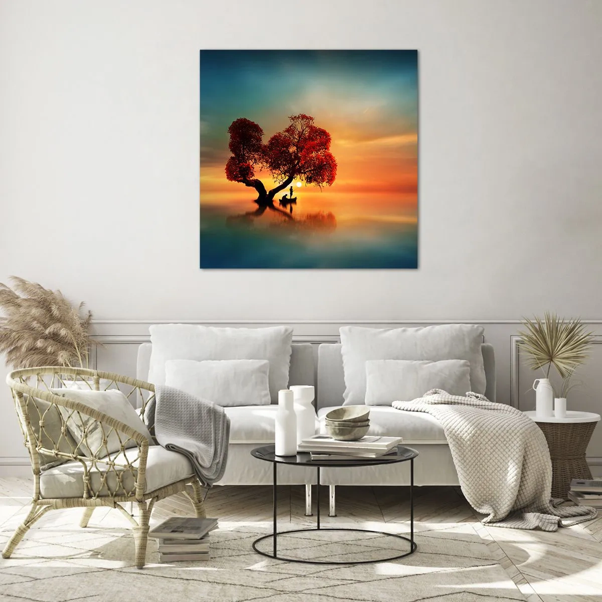 Glasbild - Bild auf glas - Oddaysons und die Stille der Weltlosen - 30x30 cm