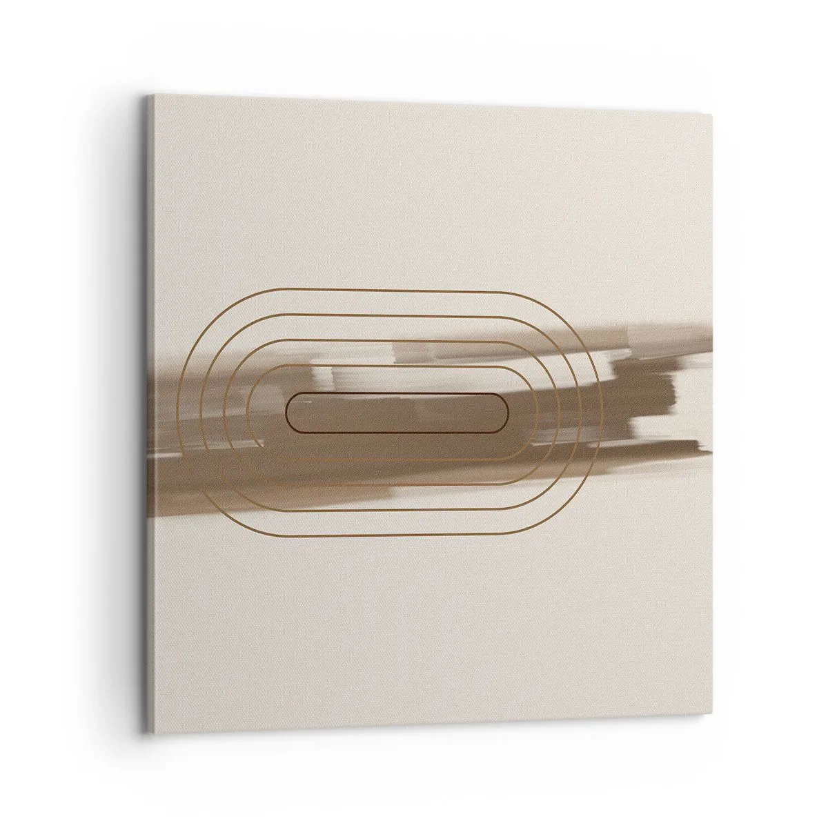 Bild auf Leinwand - Leinwandbild - Ein Hauch von Grau - 60x60 cm