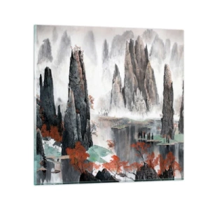 Glasbild - Bild auf glas - Mächtige Wächter - 50x50 cm