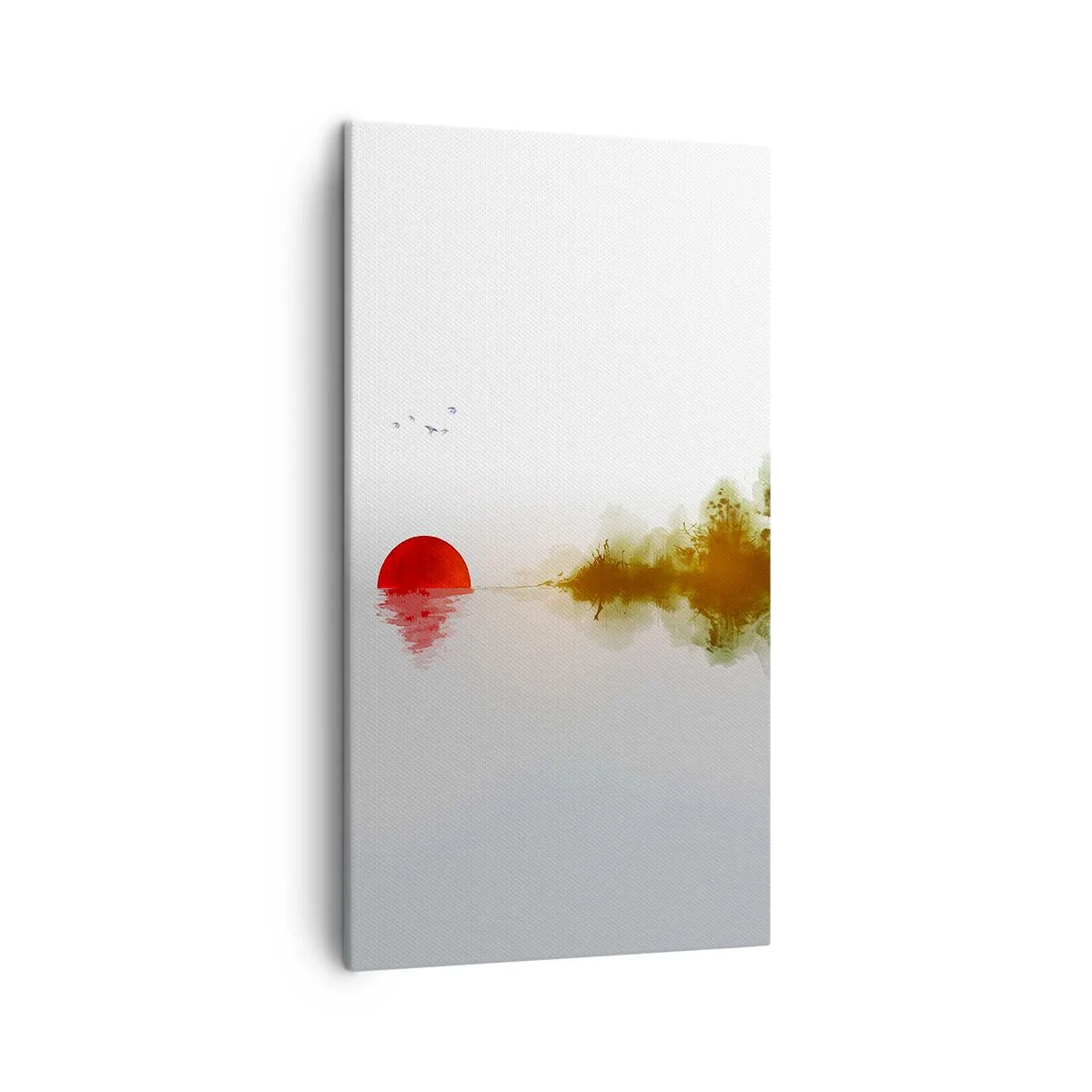 Bild auf Leinwand - Leinwandbild - Versprechen der Ruhe - 45x80 cm