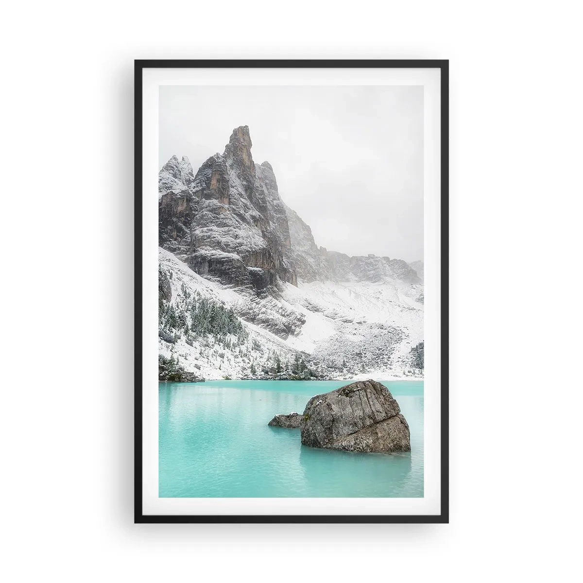 Poster in einem schwarzem Rahmen - Auf der Hut - 61x91 cm