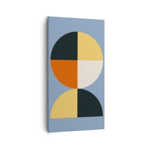 Bild auf Leinwand - Leinwandbild - Beobachte und zähle - 55x100 cm