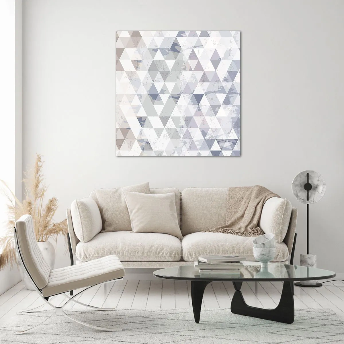 Glasbild - Bild auf glas - Im Rhythmus auf drei - 30x30 cm