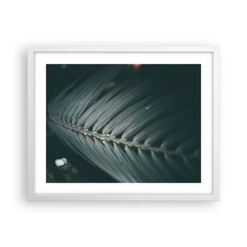 Poster in einem weißen Rahmen - Die Präzision der Natur - 50x40 cm