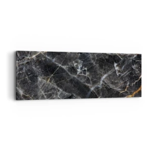 Bild auf Leinwand - Leinwandbild - Das Innenleben des Steins - 90x30 cm