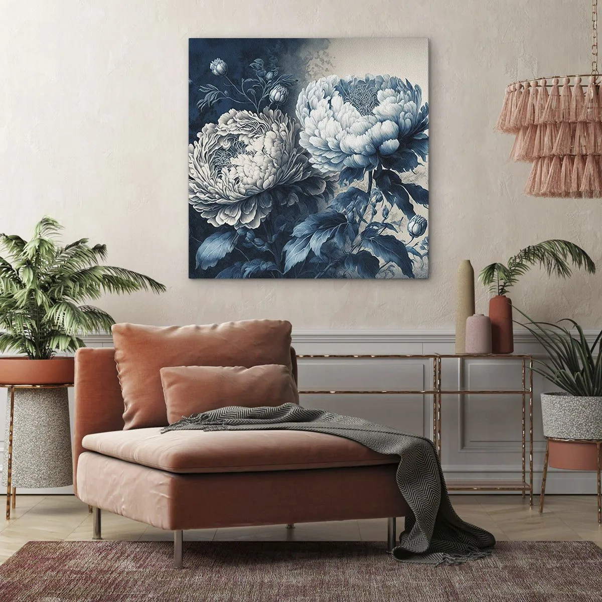 Bild auf Leinwand - Leinwandbild - Passendes Paar - 70x70 cm