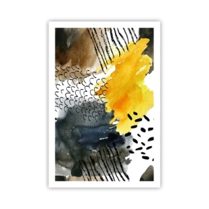 Poster - Ein Treffen der Elemente der Natur - 61x91 cm