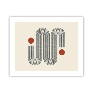 Poster - Vom Anfang bis zum Ende - 50x40 cm